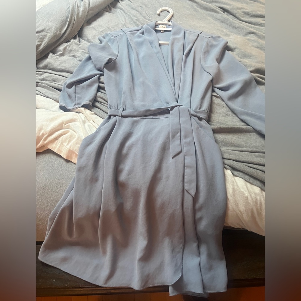 Aritzia Franca dress size 4 light blue